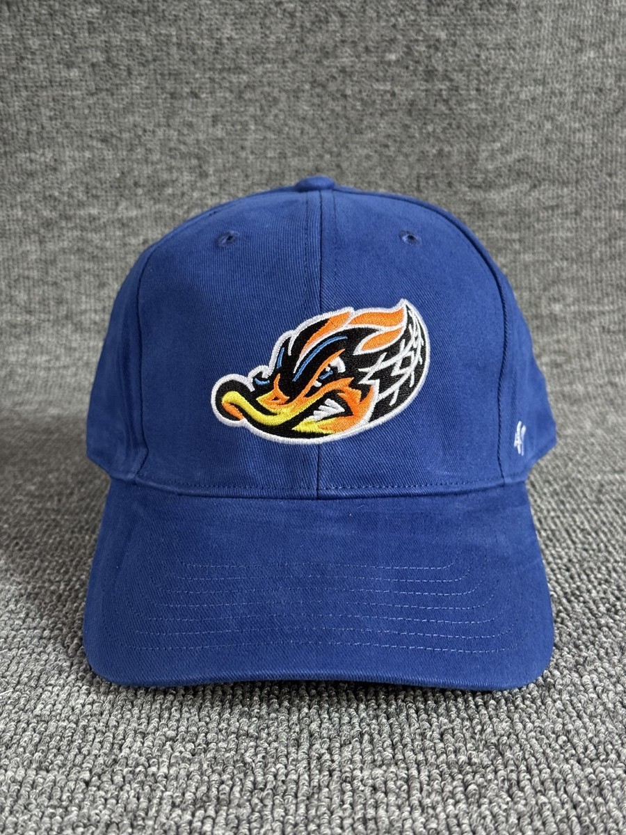 '47 Brand IronPigs Baseball Cap Strapback Blue Curved Brim MiLB Hat