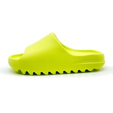 Adidas Yeezy Slide Glow Green 2022 HQ6447 Men's Gift Limited Kanye