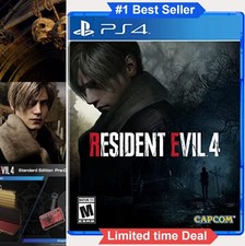 Resident Evil 4 PS4 Horror Survival Game 4K Remake Leon Ashley Single Player