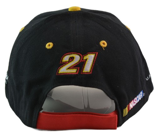 Motorcraft Racing Air Force Wood Brothers #21 NASCAR Pit Hat by Team Caliber - Picture 5 of 8