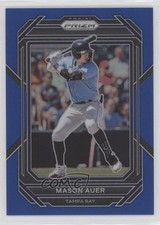 2023 Panini Prizm Blue Prizm 13/149 Mason Auer #123 0xe0