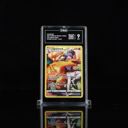 Charizard graded TAG 9 for sale on eBay