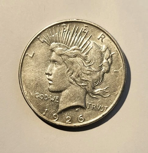 1926-D Peace Dollar XF / AU - C9942X