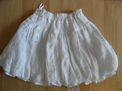 JOTTUM festive white balloon skirt TINJALA size 98 NEW