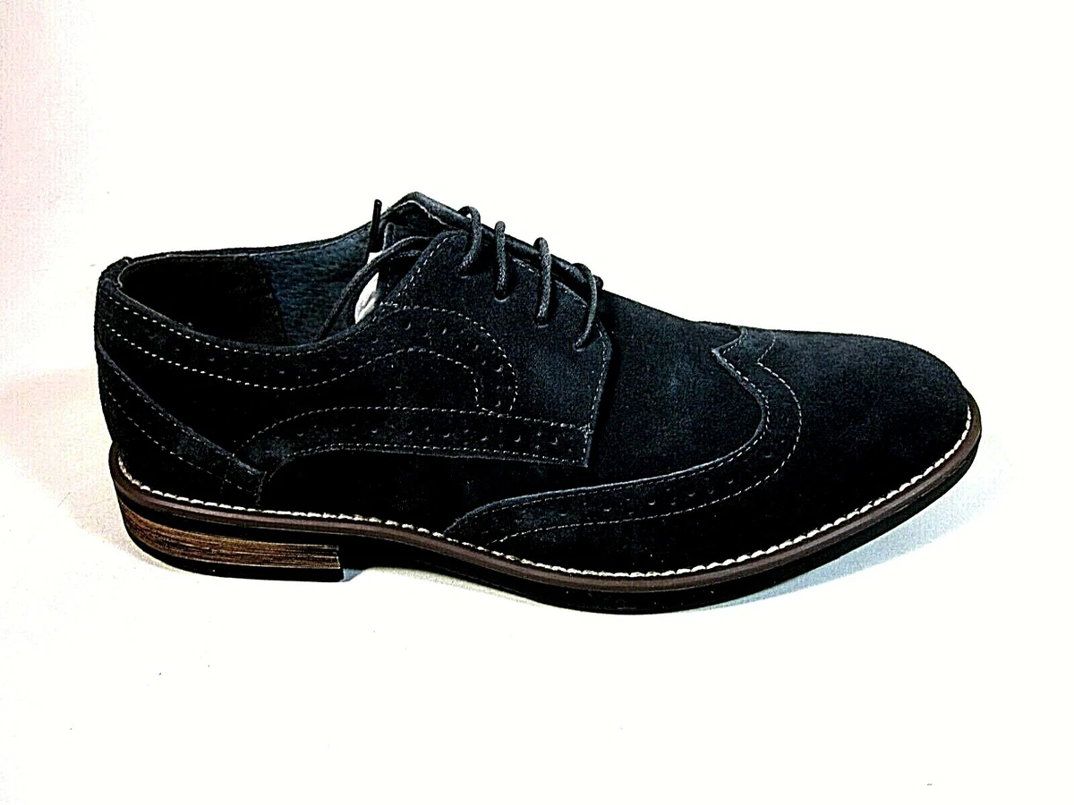 Bruno marc men's urban suede leather lace up store oxfords shoes