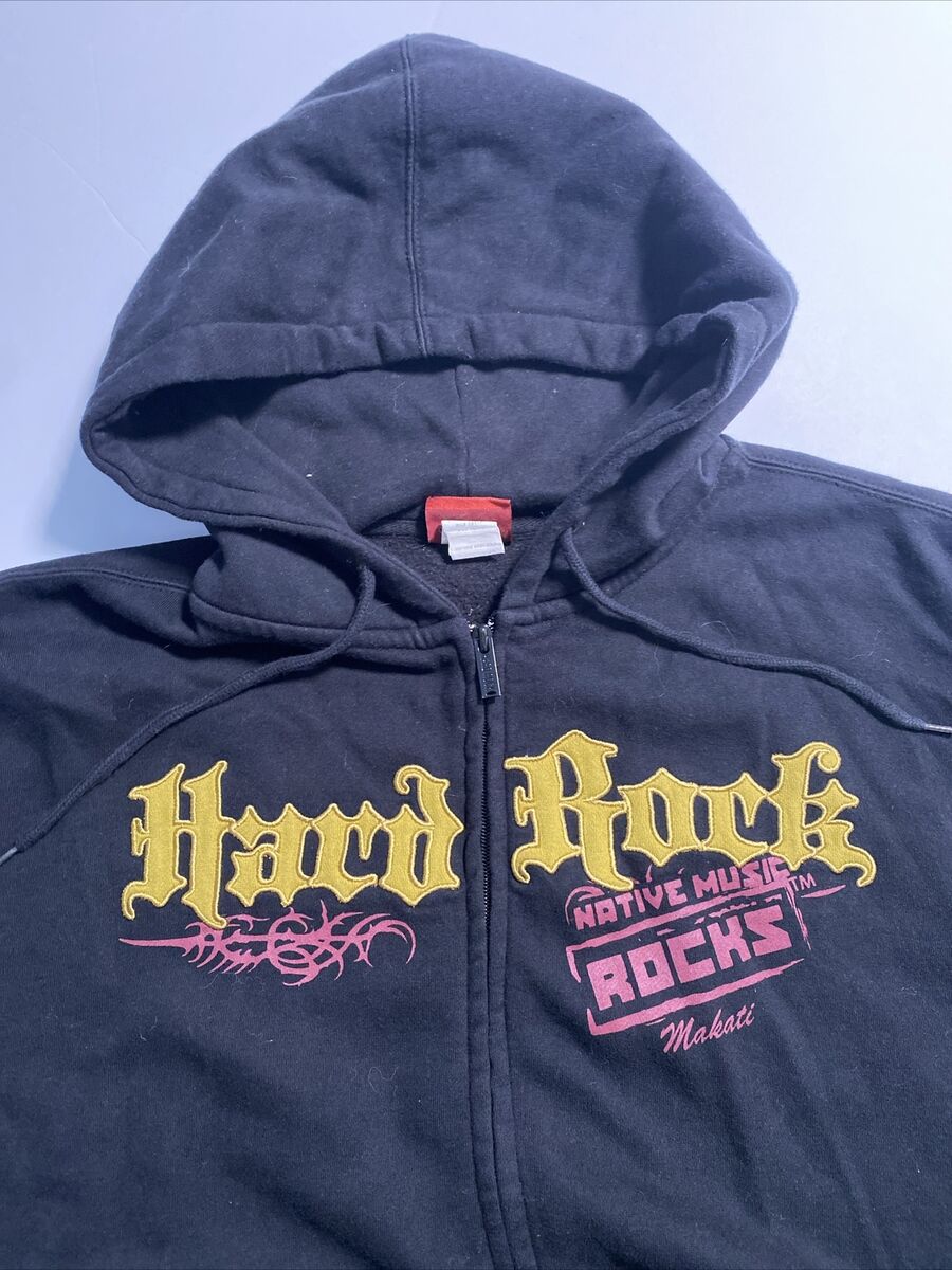 Hard Rock Cafe Large Native Music Rocks Makati Full Zip Hard Rock Cafe Large Native Music Rocks Makati Full Zip