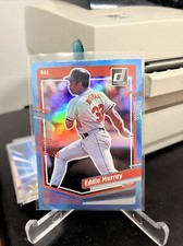 2023 Donruss Baseball Base Holo Blue #205 Eddie Murray - Baltimore Orioles