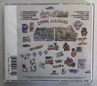 P. Funk All Stars- Urban Dancefloor Guerillas CD Very Good