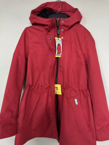 Giacca antipioggia donna Hunter impermeabile cotone smock NUOVA - Foto 7 di 7
