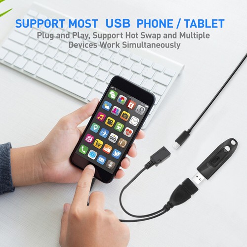 2 PCS Micro USB Adapter Micro USB USB- A Adapter Cable Phone Accessory - 第 5/12 張圖片