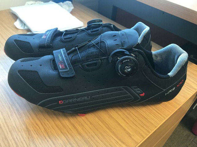 LOUIS GARNEAU CARBON LS-100 II CYCLING SHOES MEN/'S 41 US 8 Black $220