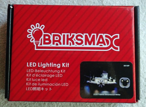 Briksmax LED lighting Kit: LEGO 21317 Steamboat Willie Lighting ONLY. - Picture 8 of 8
