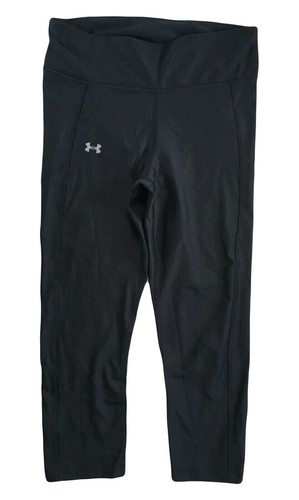 Under Armour Cropped Leggings Capri Spandex Crops Yoga Pants XS S M XL DEFECT - Picture 3 of 56