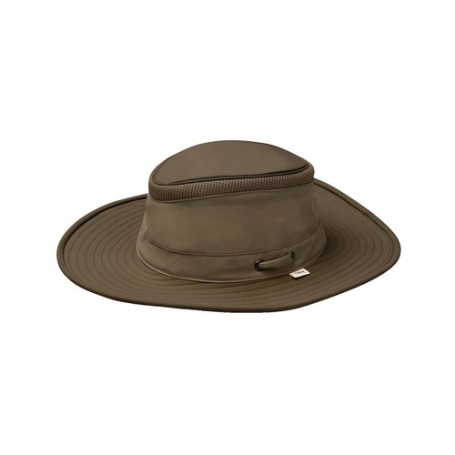 Tilley AirFlo Hat Mens 7 1/8 Beige Vented Hiking Outdoor  display picture 3