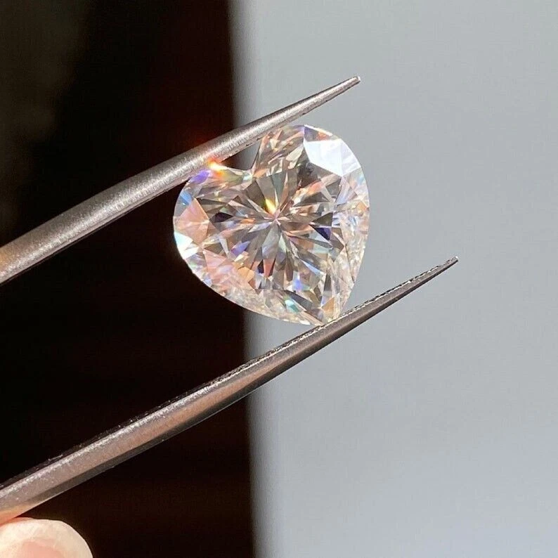 Natural Diamond Heart Cut 7 Cts D Grade VVS1 +1 Free Gift Rec - Image 3 of 4