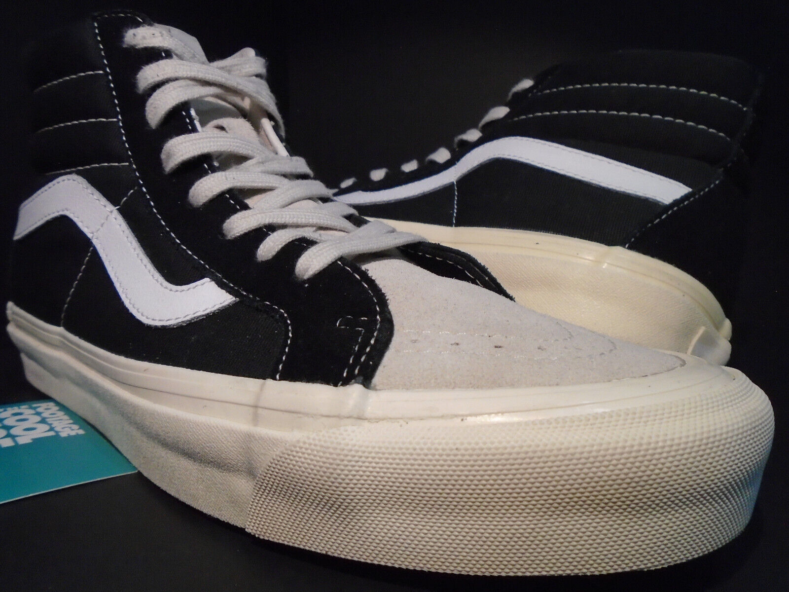 inrichting bijwoord komen VANS SK8-HI 38 REISSUE FEAR OF GOD FOG BLACK BIRCH OFF WHITE ERA  VN0A2XS1ML5 10 | eBay