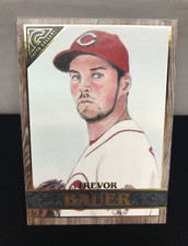 Trevor Bauer Wood Frame Parallel 2020 Topps Gallery MLB #136 Cincinatti Reds