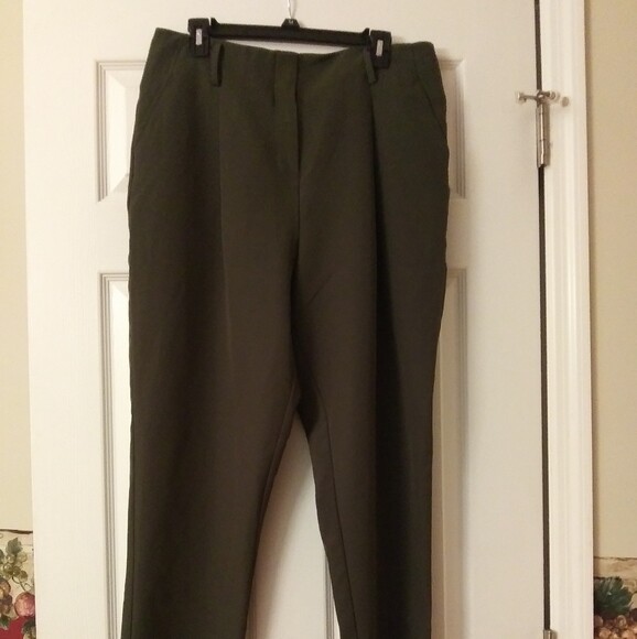 Primark Womens Green Dress Pants  
