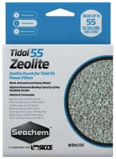 SEACHEM TIDAL 55 ZEOLITE  190 mL Binds Ammonia Heavy Metals for Salt or Fresh