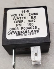 GeneralAire F004025 original solenoid coil for SL16 Series Humidifiers