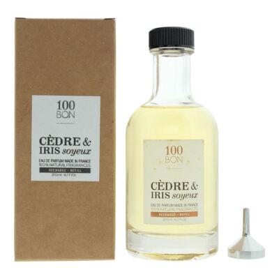 100 Bon Cedre Iris Soyeux Refill Eau de Parfum 200ml Unisex Fragrance