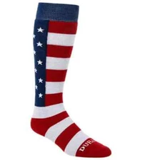 Durango® 80% merino wool Boot Flag Sock Large 9-12