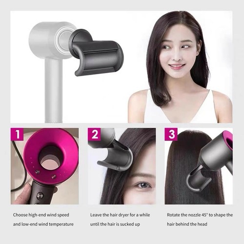Anti-flying Nozzle Flyaway Attachment For Dyson Supersonic Hair Dryer HD01 HD08 - Picture 8 of 11