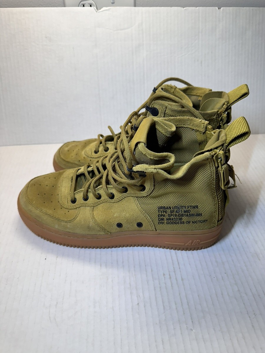 Faded Olive Green Shoes Air Force Sf Af1 'olive Gum' Nike Urban