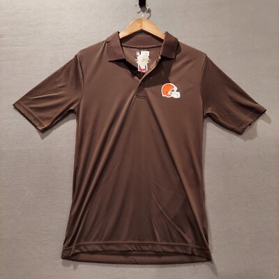NEW  Cleveland Brown Shirt Men's NFL Team  Swoosh Apparel Small *read* B304