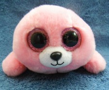 *2502* TY Beanie Boos - Pierre the pink baby Seal - 2016 - plush – 18cm