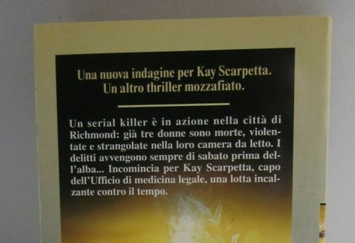 Libri e Romanzi di Patricia Cornwell-Postmortem-Giallo-Thriller Serial Killer - Foto 10 di 12