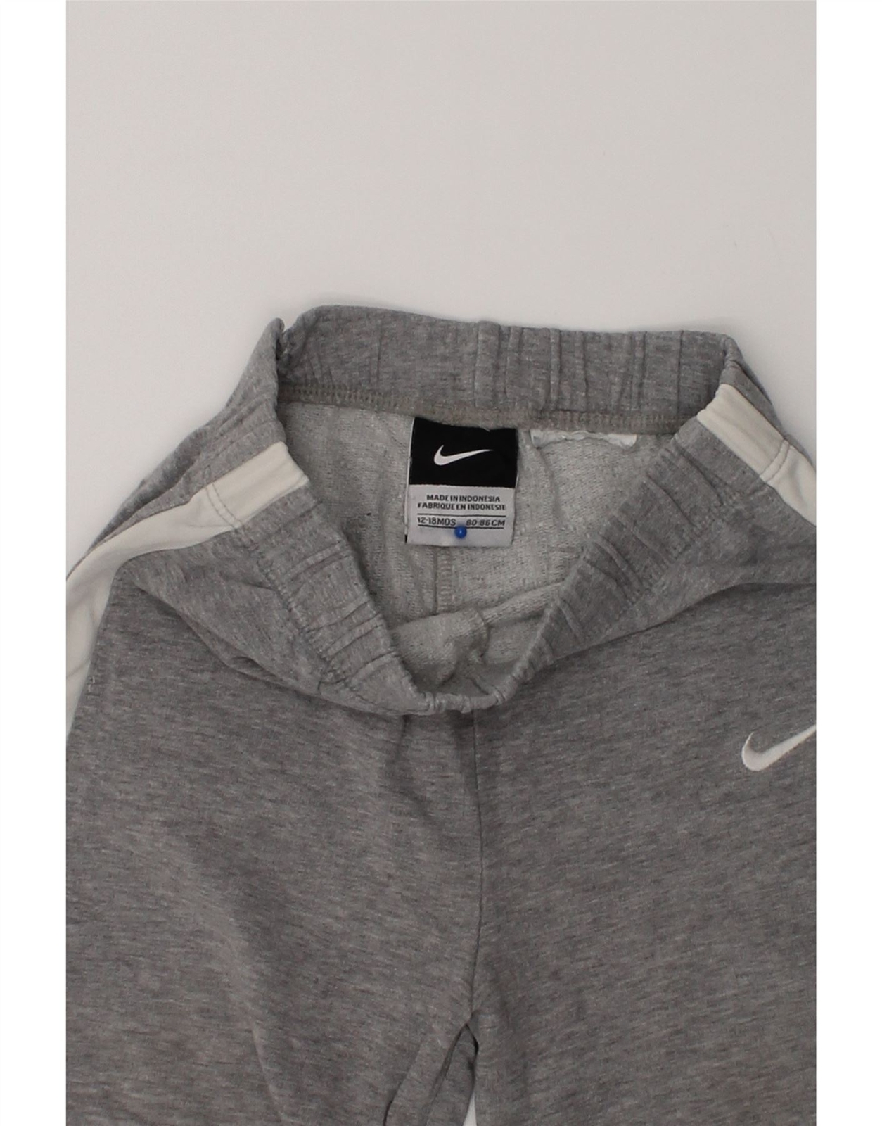 NIKE Baby Boys Joggers Tracksuit Trousers 1218 Months Grey VT07 eBay