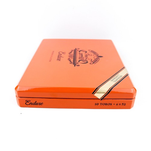 Caja de cigarros de madera vacía Pérez Carrillo Endure Toro Premier 9,5" x 7,25" x 1,5" - Imagen 8 de 12