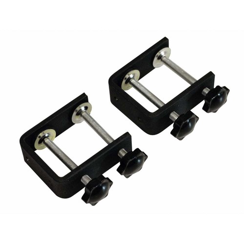 Soundlab Height & Width Adjustable DJ Laptop Stand Computer Table Clamps + Case - Picture 3 of 4