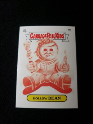 2020 Garbage Pail Kids HOLLOW DEAN 34b Michael Myers Halloween GPK BTS