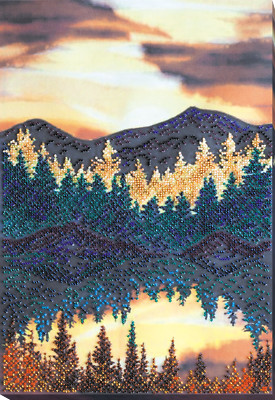 Abris Art Bead Embroidery Kit - At a lake AB-845