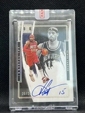 2021 Impeccable #25/25 Vince Carter Auto Immortal Ink Sealed Gem