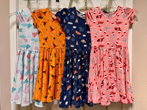 Dot Dot Smile Cap Sleeve Dress - Size 5/6 - Price per dress - Picture 12 of 12