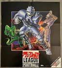 MutantLeagueFootball- JungleStrike Double sided POSTER - SEGA1993 vintage insert