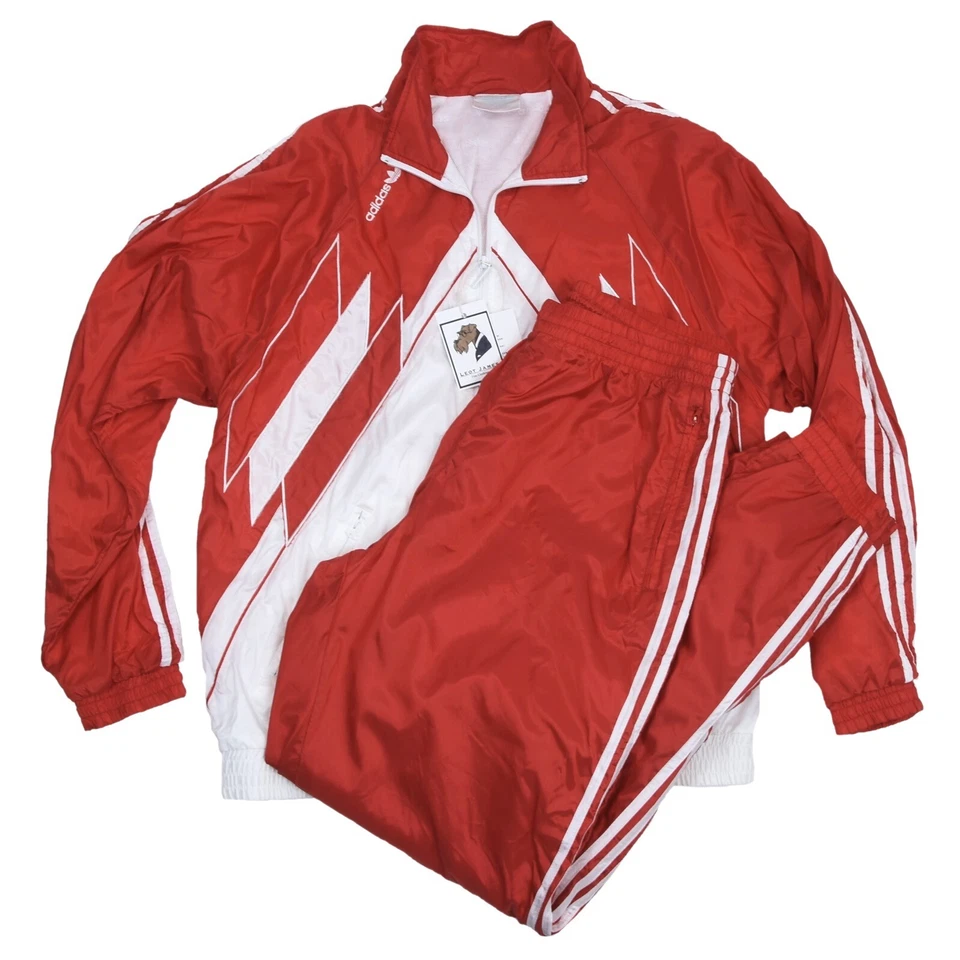 VINTAGE ADIDAS Jogginganzug Gr D9 AUSTRIA ÖSTERREICH Silver Label Track Suit Ret - Bild 1 von 4
