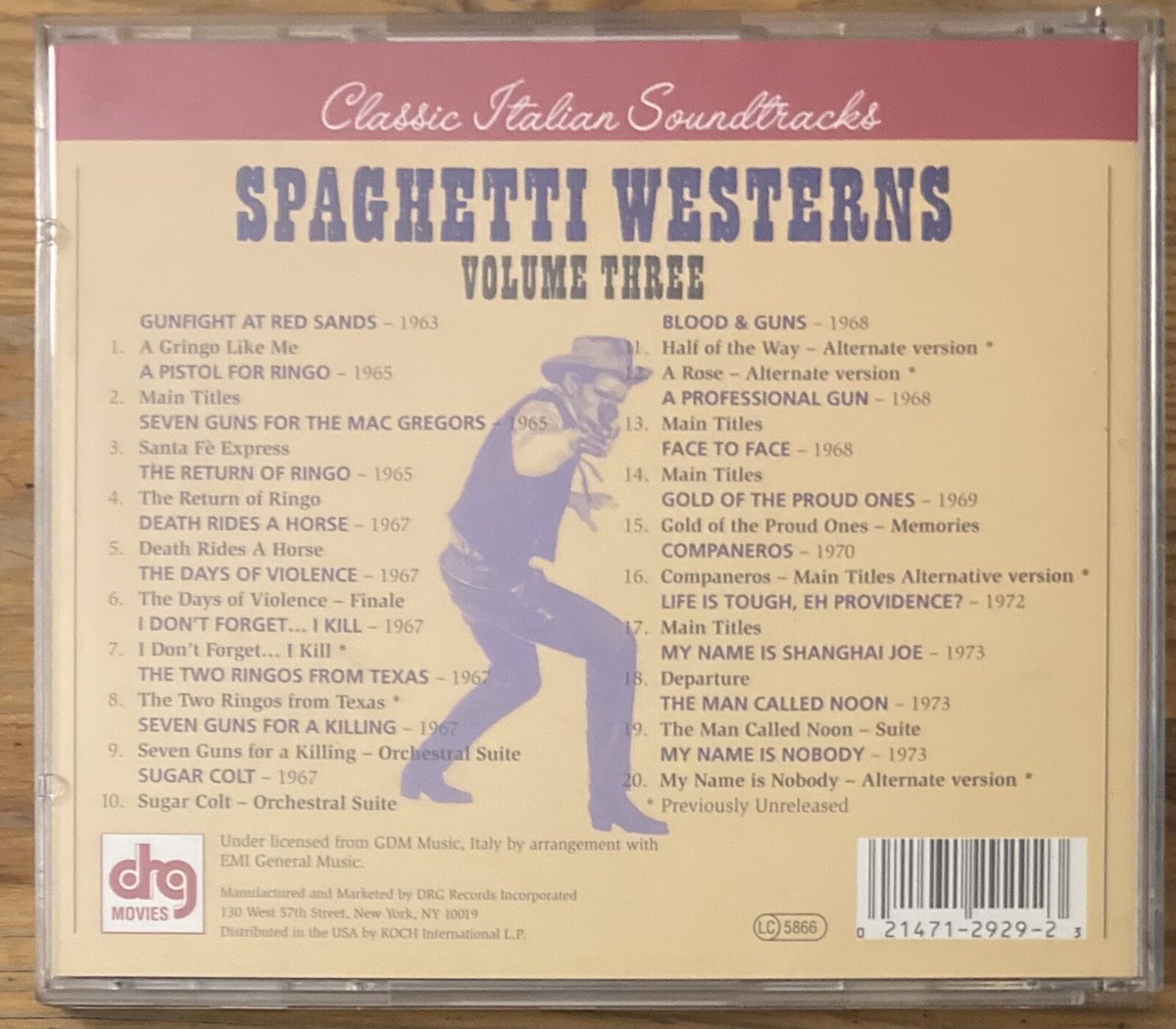 【中古】 Spaghetti Westerns， Volume Three Film Score Compilation Amazon.co.jp: Spaghetti Westerns, Volume Three (Film Score