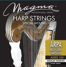 Magma MEXICAN HARP JAROCHA 37 Special Strings Medium Tension. Tunning: LA-A (AME