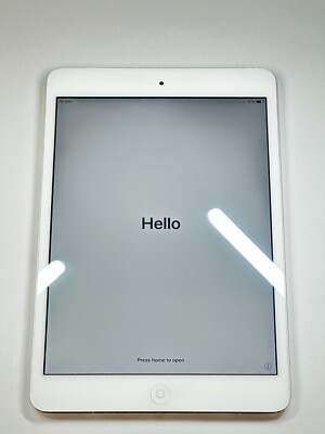 Apple iPad Mini 2 (16/32GB Wi-Fi + 4G) Verizon Lock A1490 - White