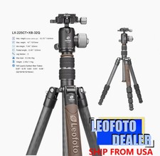 Leofoto LX-225CT XB-32Q Reversible Travel Tripod with Ball Head