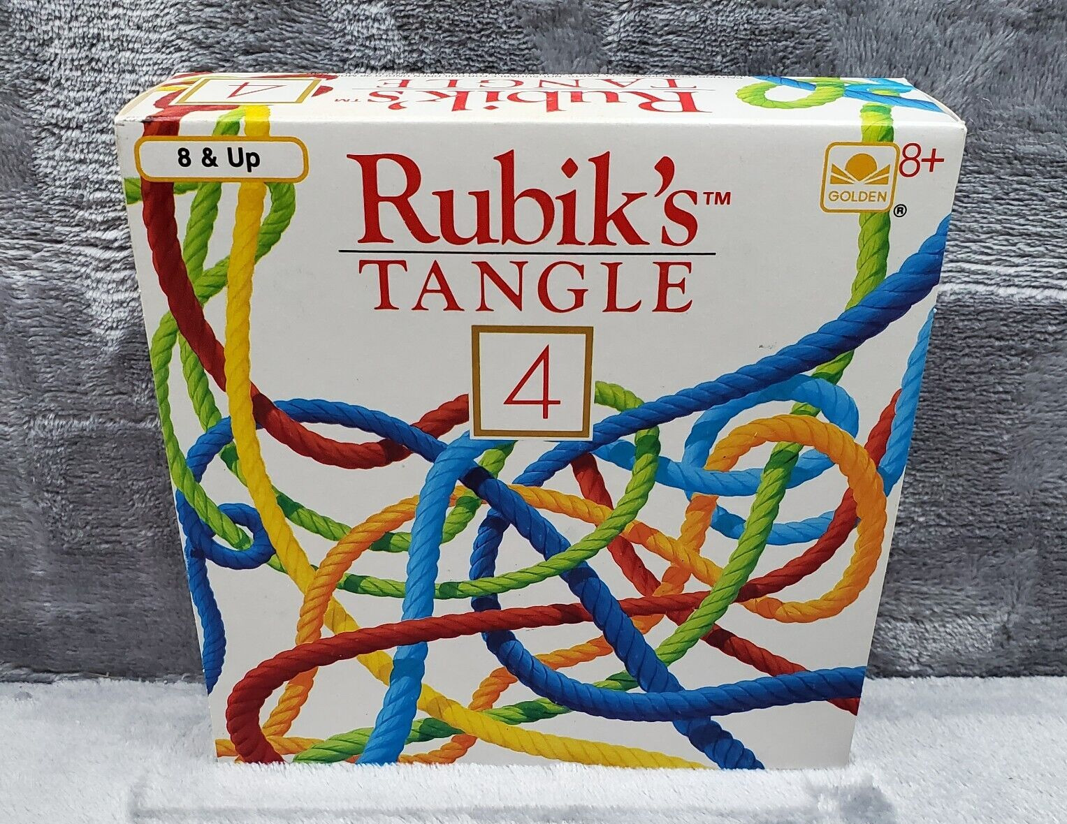 Vintage 1990 Matchbox Rubik's Tangle Puzzle Complete Game New Sealed 