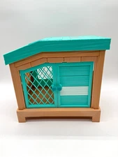 Little Live Pets Mama Surprise Guinea Pig Replacement Cage Teal Lights Up Works!