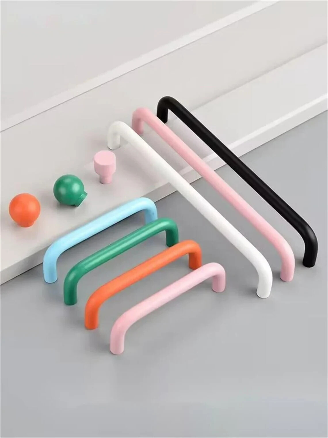 MFYS fashion home Colorful Drawer Pull Knob Kids Cabinet Handle Dresser Pull