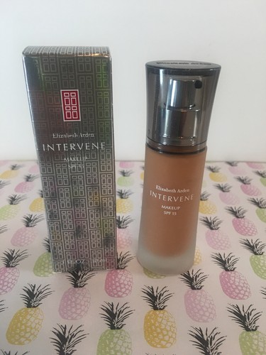 ELIZABETH ARDEN Intervene Make-up LSF 15 Foundation SOFT TOFFEE 15 - 1 fl oz 30 ml