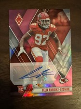 Phoenix 2023 Kansas City Chiefs Felix Anudike-Uzomah Pink Auto /99 RC