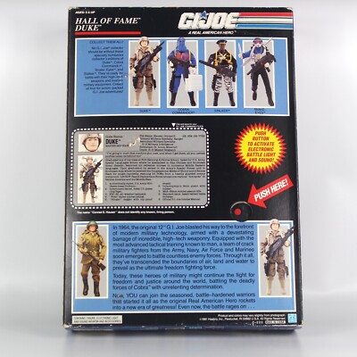 HASBRO GI JOE “DUKE” 12 INCH ACTION FIGURE HALL OF FAME NEW